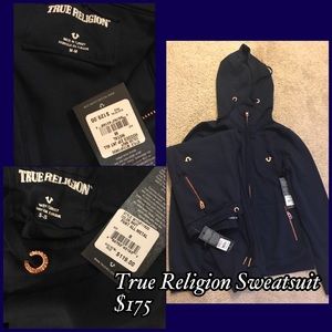 True Religion sweatsuit